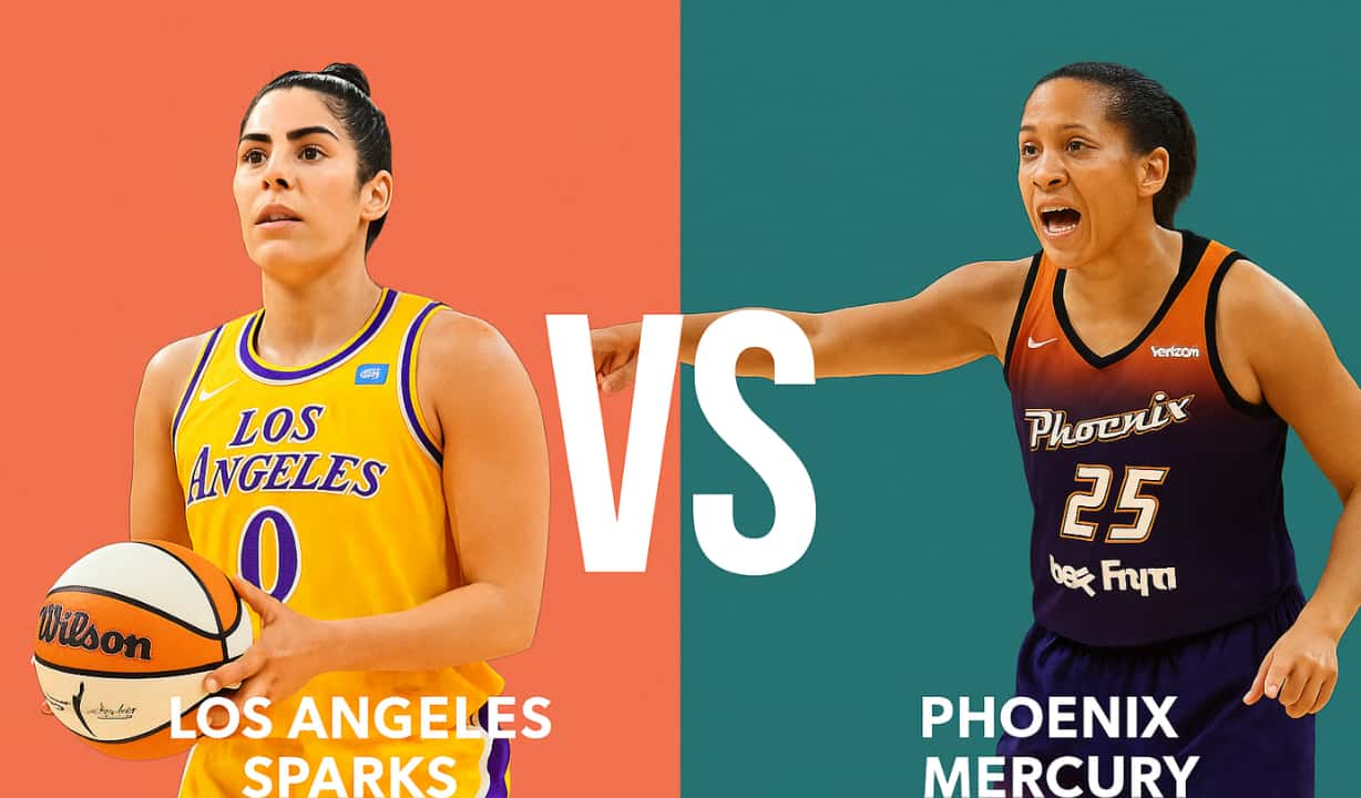 Pronostico WNBA Los Angeles Sparks D vs Phoenix Mercury D | Quote, Statistiche e Analisi Pre-Partita
