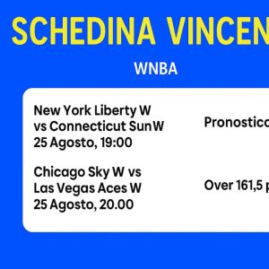 Schedina Vincente – WNBA 25/08/2025