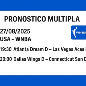 Schedina Vincente – WNBA 27/08/2025