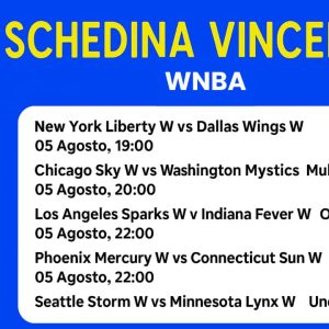 Schedina Vincente – WNBA 05/08/2025